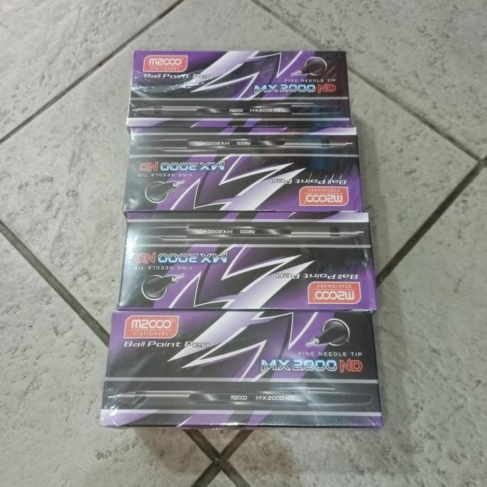 

tersedia pulpen ballpoint mx2000 - bolpoin tinta halus atk sekolah kantor
