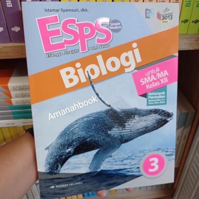 Hot Deals Buku Esps Biologi Peminatan Sma Kelas 12 K13N Erlangga
