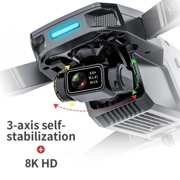 PROMO DRONE KF101 PRO 4K GPS 3-AXIS GIMBAL CAMERA LENGKA BARU