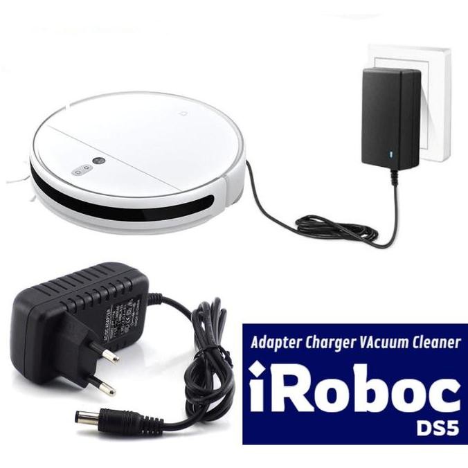 Adapter Charger iRoboc DS5 Vacuum Cleaner Adaptor Debu Ultenic Robot TERBAIK
