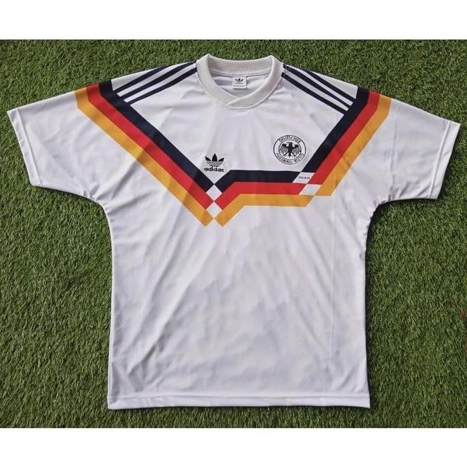 Jersey Retro Jerman 1990 Champions