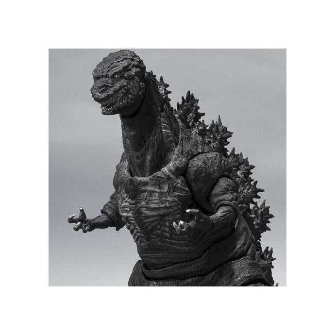 S.H.MONSTERARTS GODZILLA (2016) 4TH FORM ORTHOCHROMATIC VER. SHIN GODZ