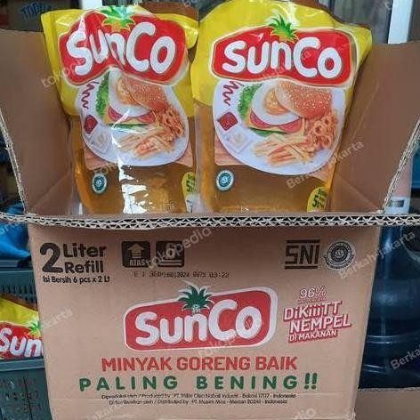 

Minyak Goreng Sunco 2 Liter 1 Dus Isi 6pcs