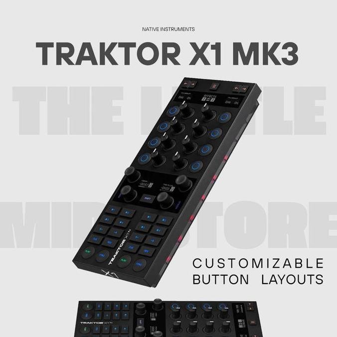 Hits Native Instruments Traktor Kontrol X1 Mk3 Dj Controller Portable