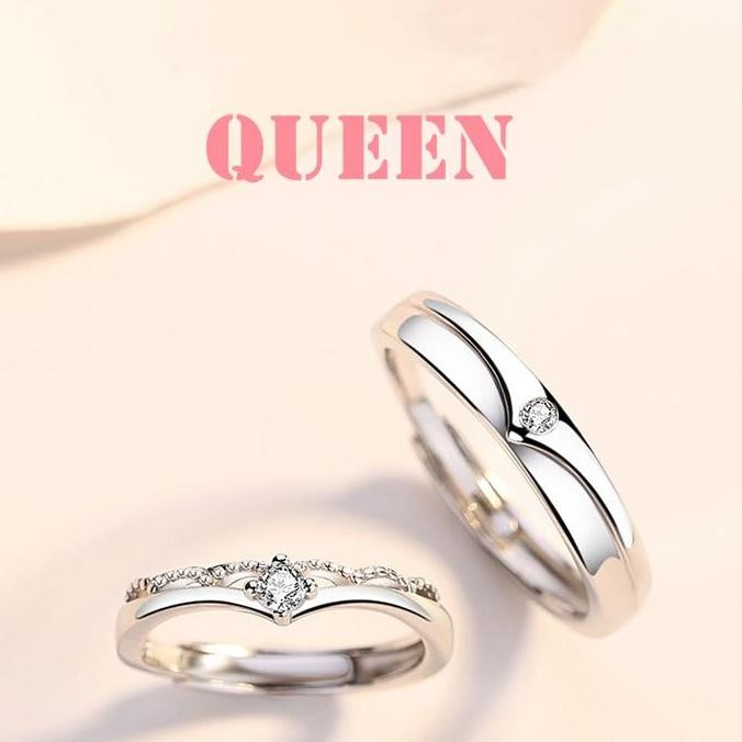CINCIN COUPLE NEW-SEPASANG-LOVE YOU knot,cincin couple model baru ,cincin couple titanium campuran-N