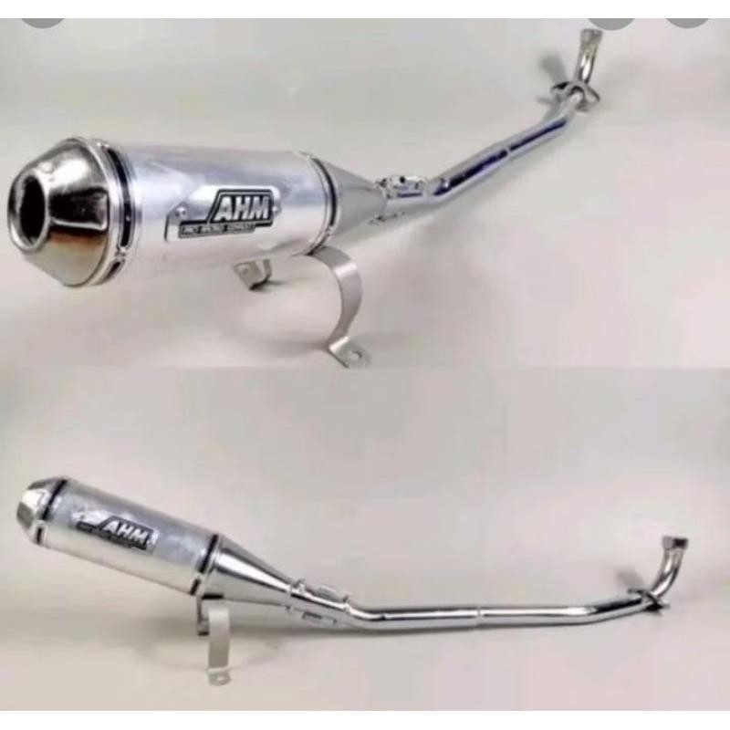 Knalpot Ahm Racing Motor Supra Lama Grand Suprafit Karisma Supra X 125 Vega Jupiter  Z Blade Revo Ka