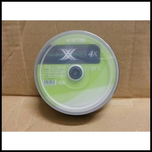 DVDR mini / DVDR handycam RITEK 4x 1.4gb / DVD-R RITEK 30 menit