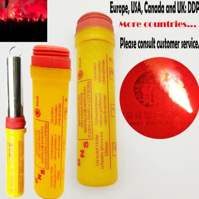 Terlaris Red Flare - Red Hand Flare Dns Termurah 1 Pack 4 Pcs Ready Stok