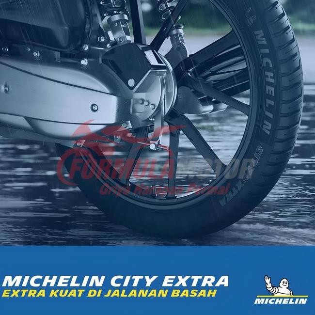 Ban Michelin City Extra Tubeless Ban Motor Ring 12 13 14 17 Tubles