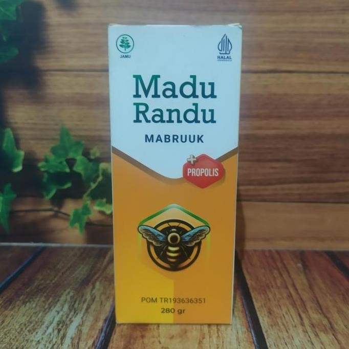 

Madu Randu Extra Propolis Mabruuk Mabruk Kemasan 280 Gr