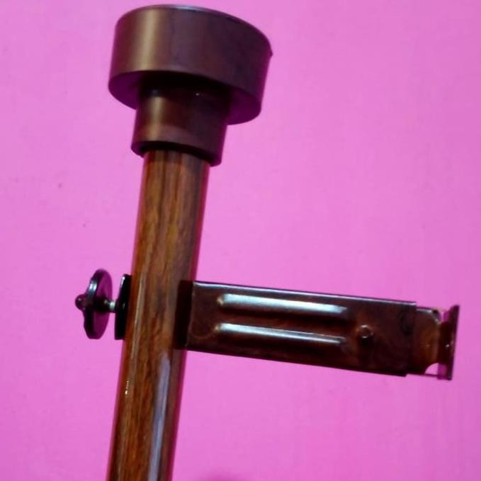 Batang Gorden Urat Kayu Rollet Hordeng Mini Minimalis Full Set