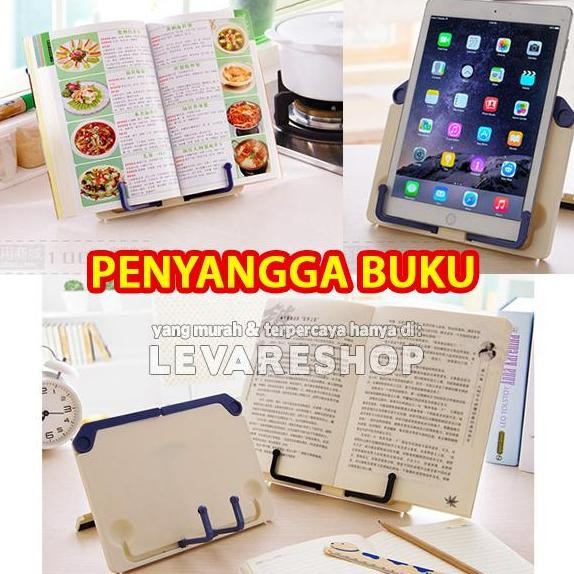 

Sale Penyangga Buku Berdiri + Tuas Penahan Lembar Halaman Saat Membaca
