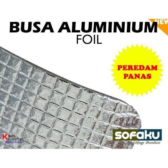 TERBARU BUSA PEREDAM PANAS ALUMINIUM FOIL FOAM - BUSA ANTI PANAS