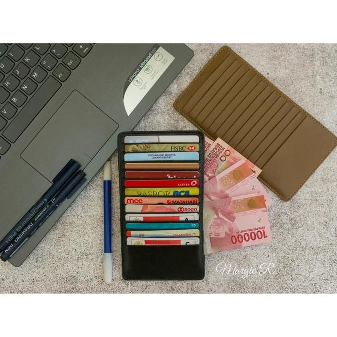 

Sale Card Holder / Dompet Kartu Kredit, Ktp, Sim, Atm, Dll Isi 13 Slot