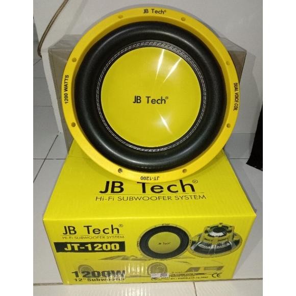 Terlaris Subwoofer Jb Tech Jt - 1200 Double Coil 12Inch