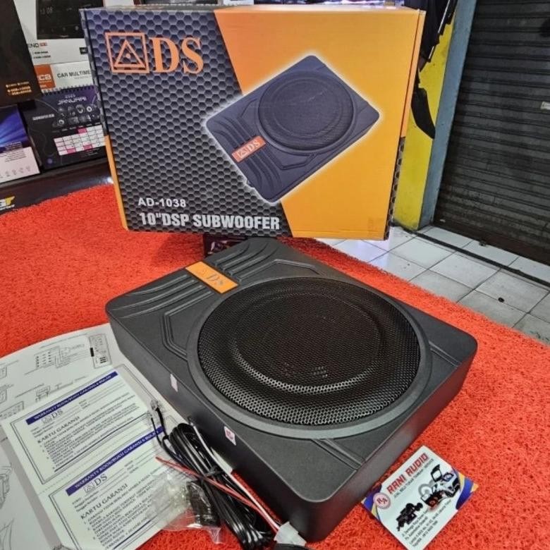 Terlaris Subwoofer Kolong Aktif Ads Ad-1038 Subwoofer 10 In