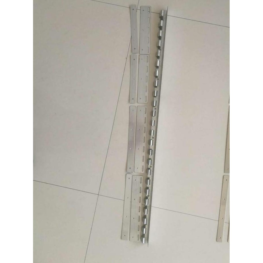 Hanger bracket tirai pvc curtain galvanis