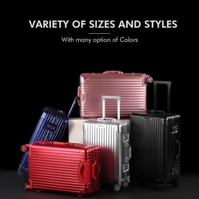 HARGA DISC - 20"-28" Koper Roaming Koper Full Aluminium Koper Anti Pecah Murah B002