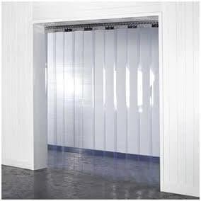 tirai pintu pvc blue clear 2mm x 200mm, Tirai Plastik, PVC Curtain
