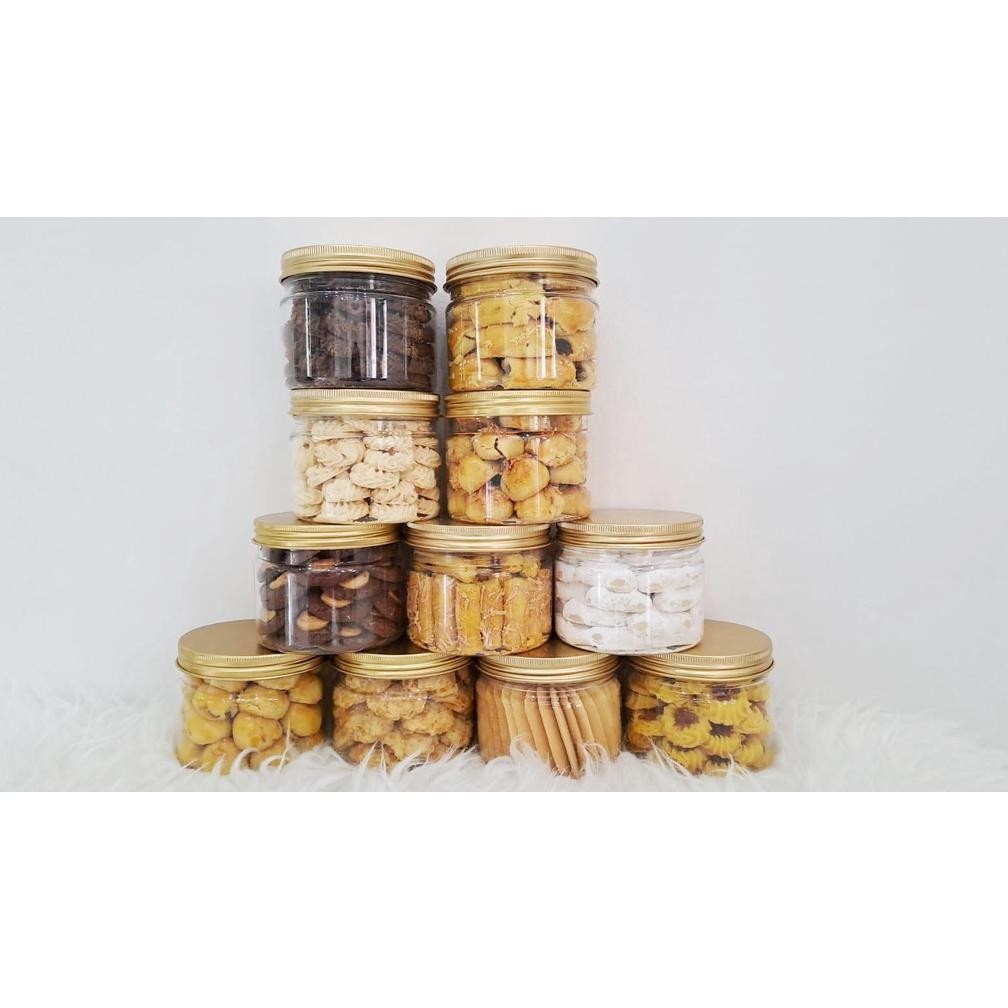 

Promoo!! Kue kering Nastar / Keju / Putri salju / Coklat mede / Sagu keju 400ml