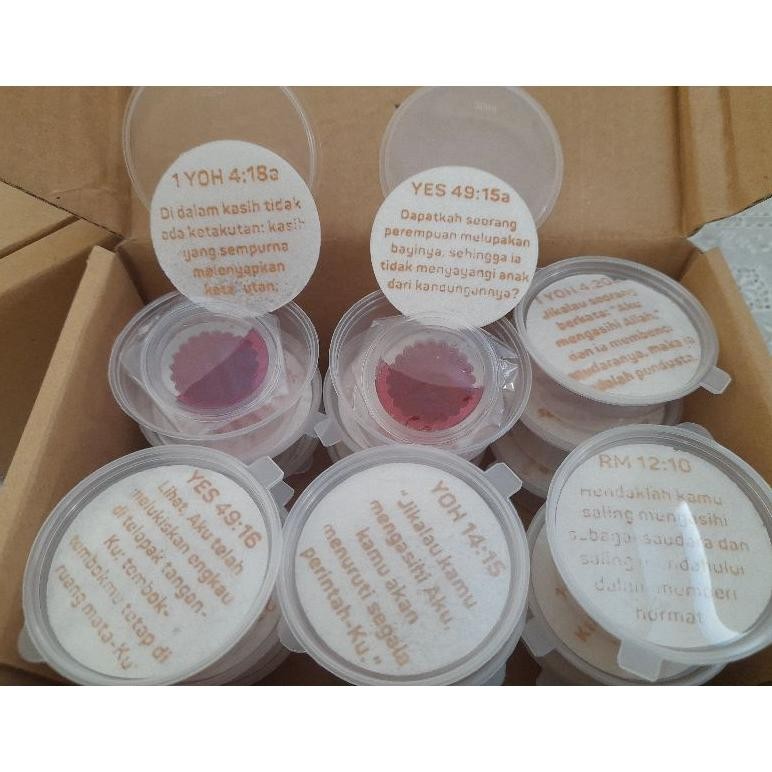 

Promoo!! Hosti & Anggur set Perjamuan Kudus ( Indonesia ) 18 set