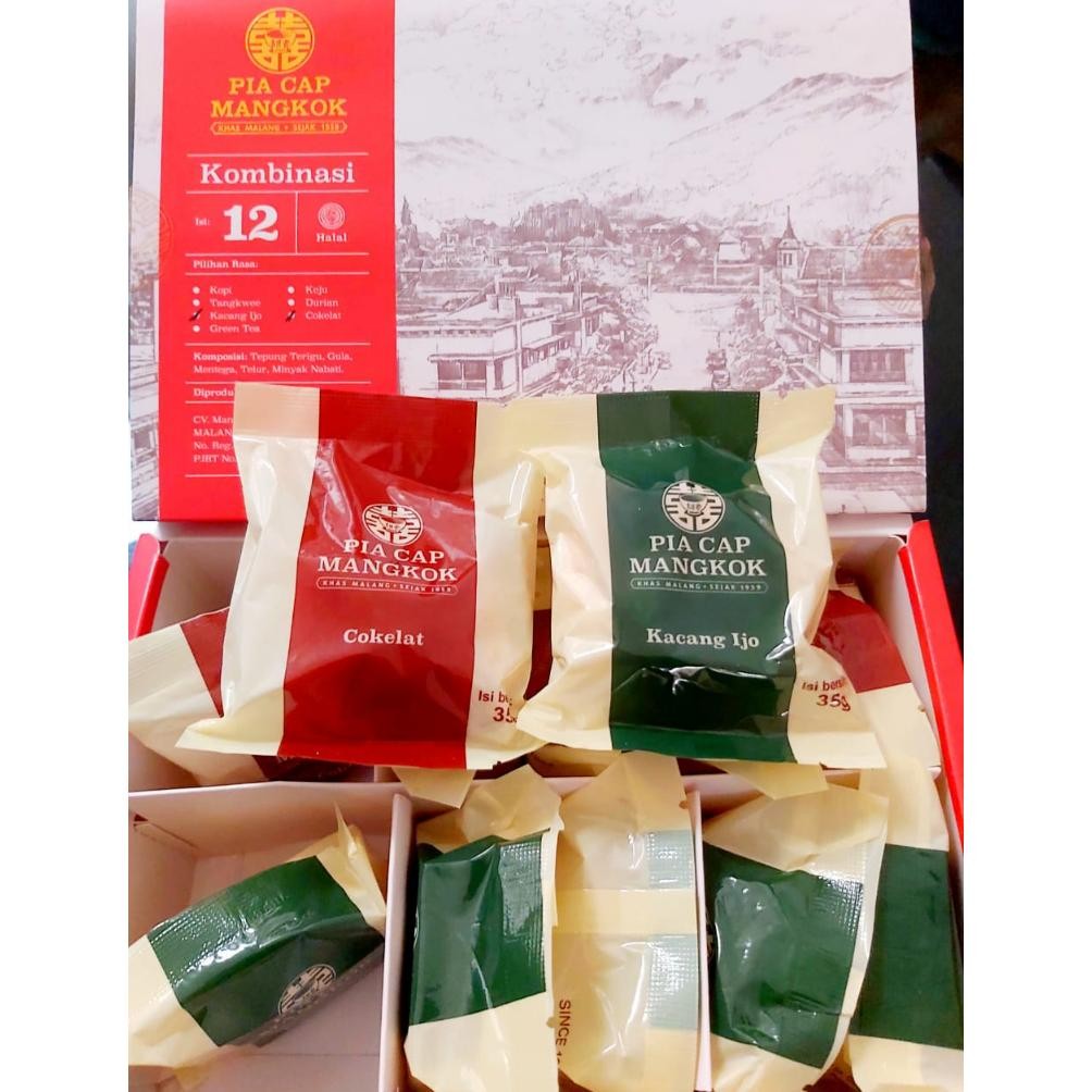 

Promoo!! Pia Mangkok Malang 4 Rasa (12pcs/kotak)