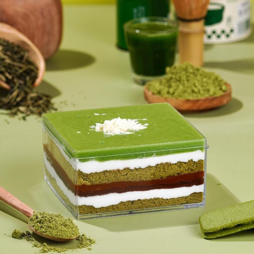 

Promoo!! Bittersweet by Najla - Matcha Dessert Box (HARGA LAUNCHING)