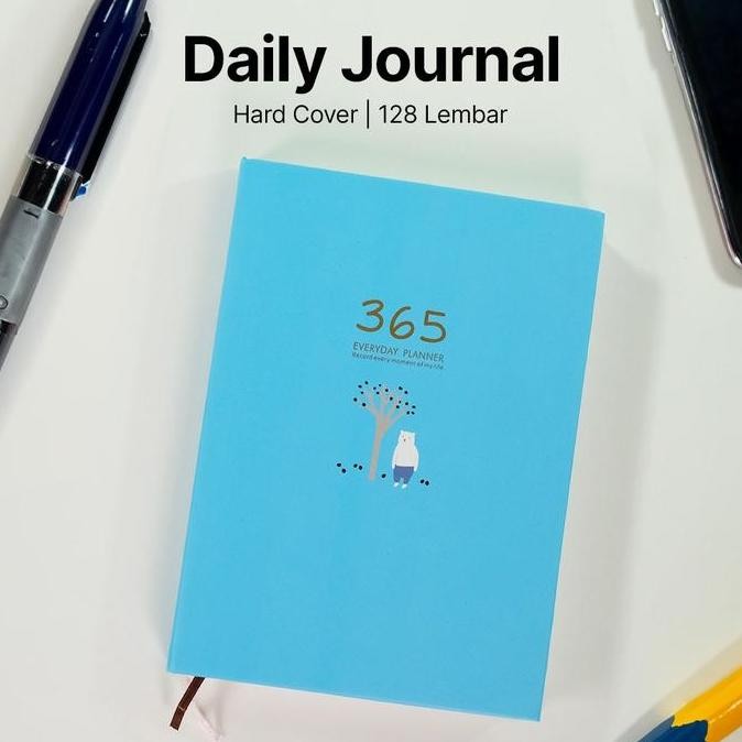 

Buku Diary 365 Hari Daily Journal 128 Lembar Hard Cover Wmo Yuddt-4083