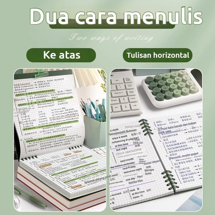

Sp CodNotebook Binder B5 360 / Buku Flip Vertikal Sistem Ring / Buku Catatan Aesthetic Lucu Tulis Sekolah Journaling Aesthetic Buku Jurnal Buku Catatan Bukunote Stiker Buku Tulis Aesthetic Sekolahstationary Kertas Binder Stationery Paper Tinta Cover