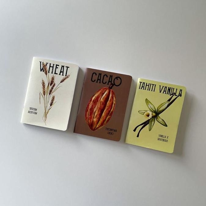 

Aksara Mise En Place Notebook - Pastry Products Series / Kitchen Notebook / Pocket Book