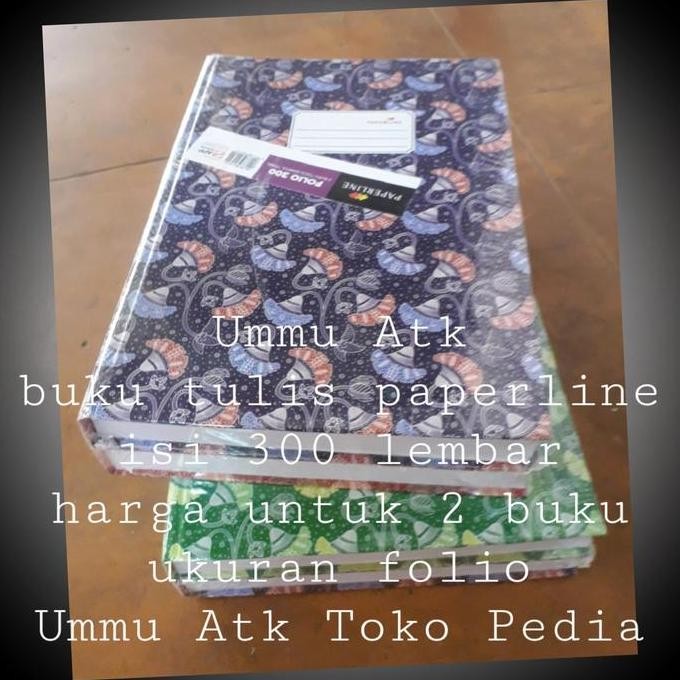 

Buku Tulis Folio Isi 300 Lembar
