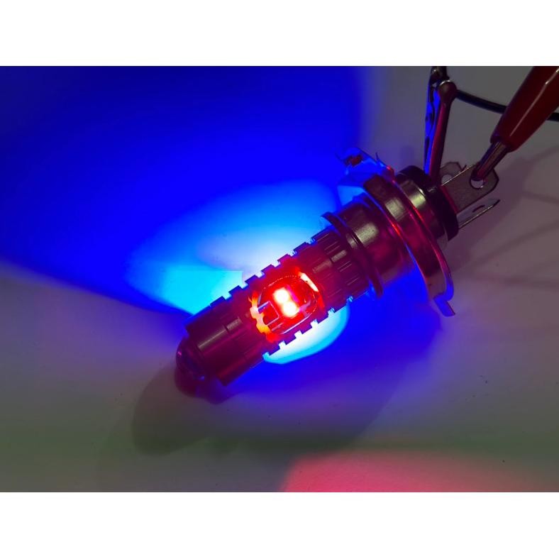 Df-8 Cod Lampu Led Laser H4 Bholam Lampu Depan H4 Nyala White Yellow Lampu Motor H4 D3 Senja 2Warna 