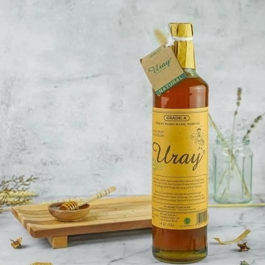 

Madu Uray 640 Ml 875Gr Grade A Raw Honey Hutan Liar Bukan Madu Ternak