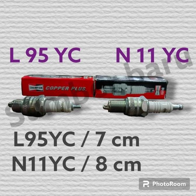 best produk] Busi champion L 95 YC / Busi champion N 11 YC