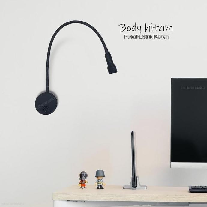 Lm Lampu Baca Tempel Fleksibel Dinding Lampu Tidur Tempel Lampu Belajar Tempel