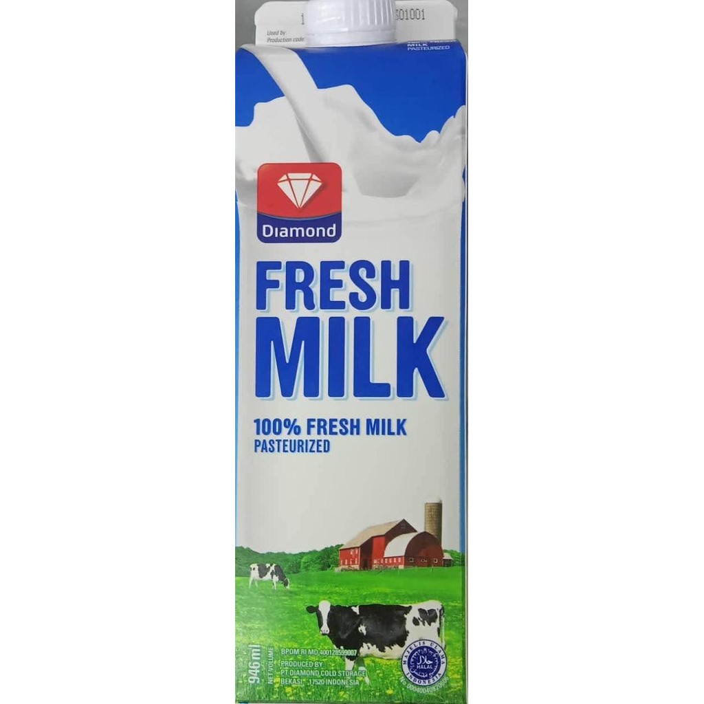 

Produk Terbaik] Diamond Fresh Milk 1L