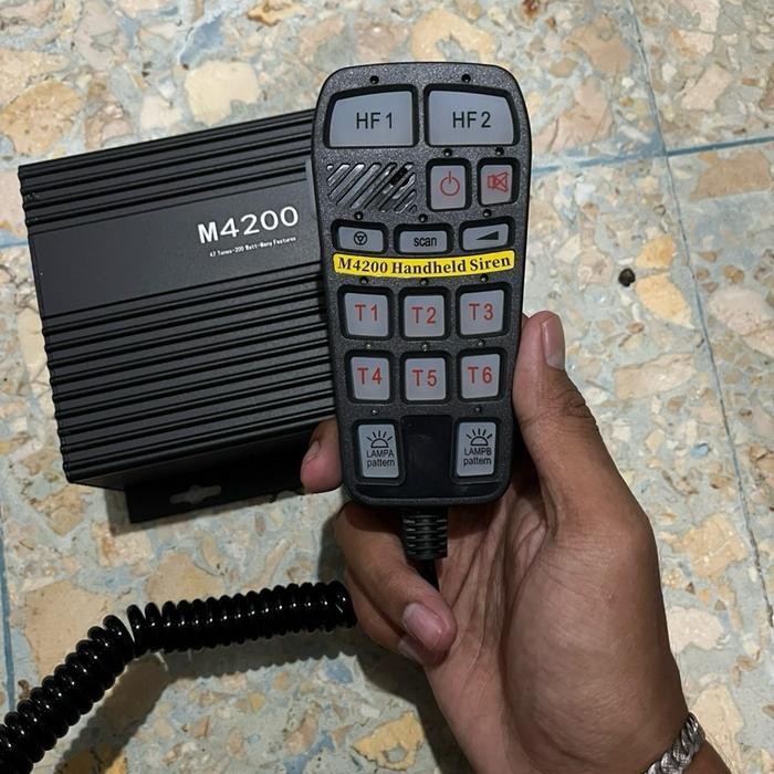 Modul Sirine M4200 Hhs Handle Replika Whelen Hhs3200 Mobil Dinas Original Dan Terpercaya