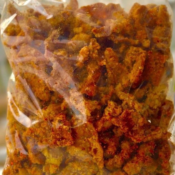 

Kulit Krispy Ayam Pedes Bumbu Daun Jeruk 14 G 250 Grammugibah