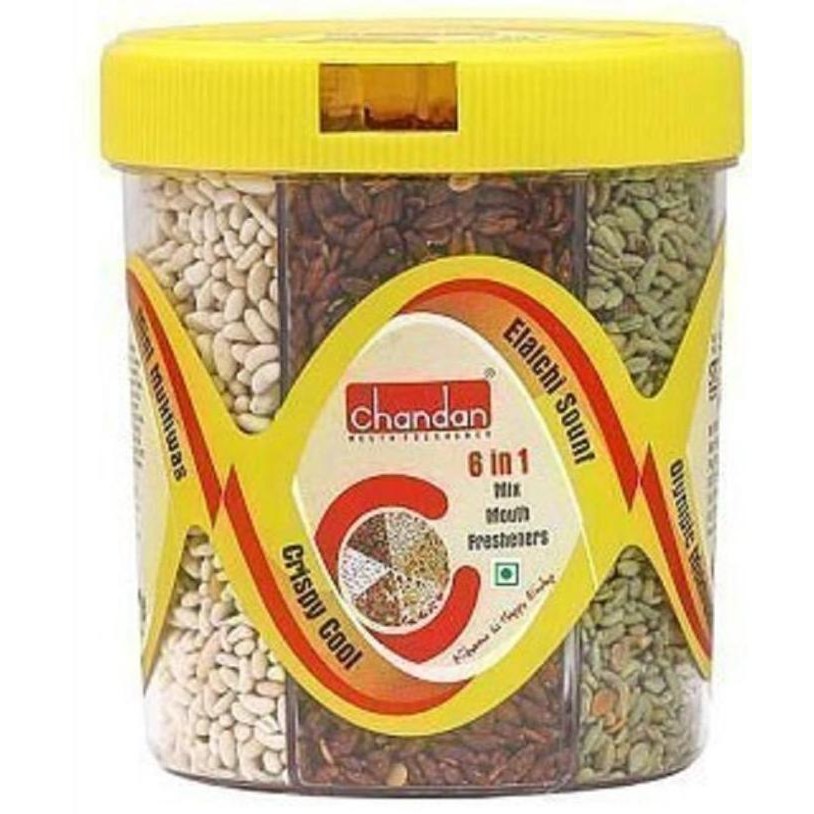 

>*>*>*>*] CHANDAN 6 IN 1 MIX MOUTH FRESHENER 350 GR