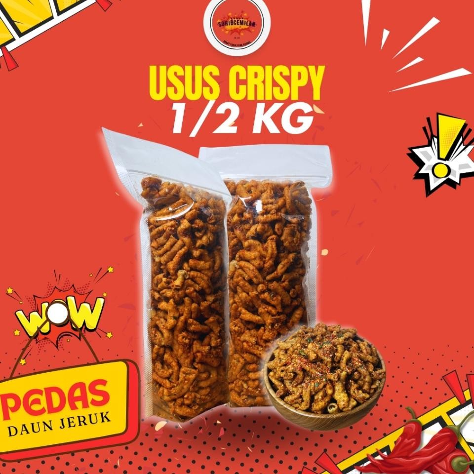 

Keripik Usus Ayam Crispy Pedas Daun Jeruk 12Kg