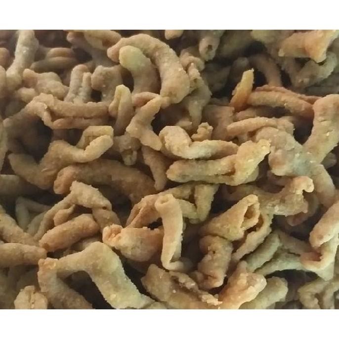 

Keripik Usus Ayam Crispy Gr Pedas Daun Jeruk Balado Keju