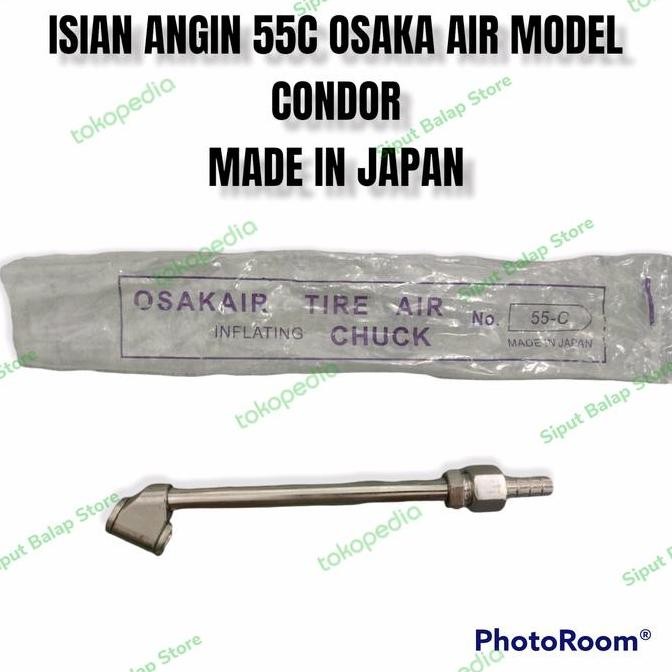 Sale Pengisi Isian Angin Ban Tire Chuck Osaka Air Model Condor 55C Japan