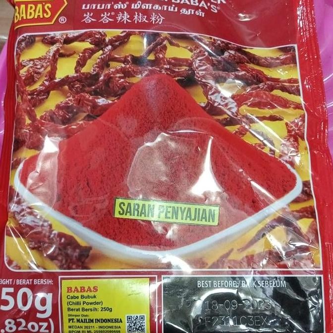 

*:*:*:*:*] Babas Chilli powder murah Bubuk cabai bubuk cabe