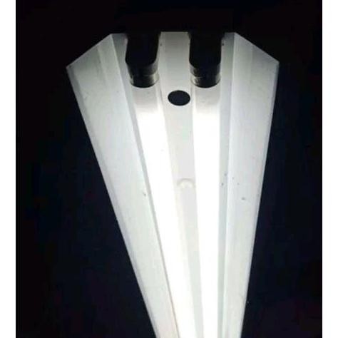 Lm Kap Tko Outbow 2X36 Set Komplit Tl Led Philips 2X16 Watt Lampu T8 Panjang 120Cm