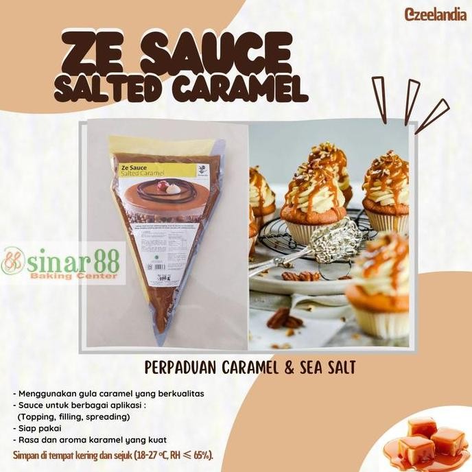

\\\\\] Ze Sauce Salted Caramel 500gr (Saus Topping Karamel)