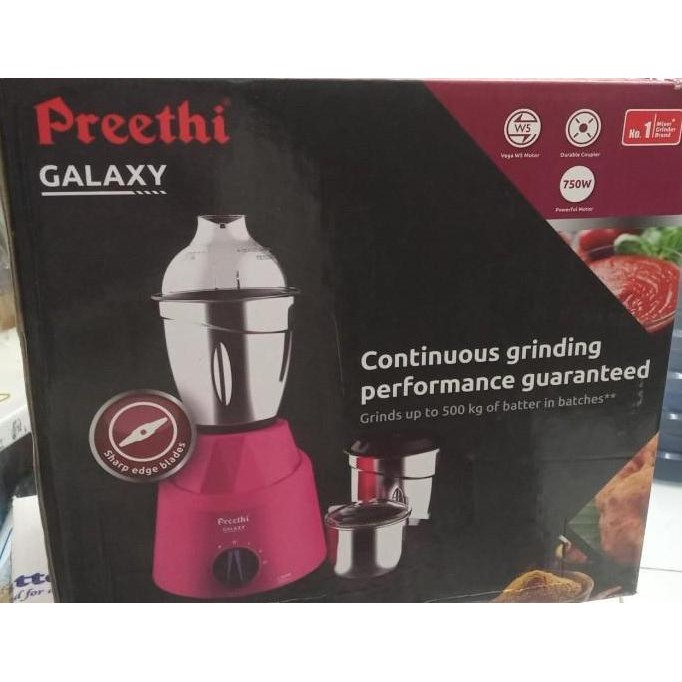 

Kualitas terbaik] PREETHI GALAXY HEAVY DUTY MIXER GRINDER 750 WATT
