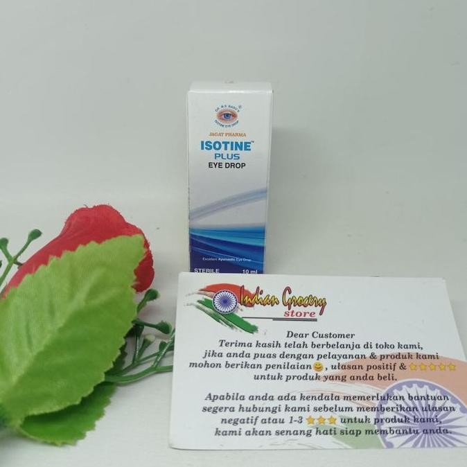 

```````] ISOTINE PLUS EYE DROP 10 ML