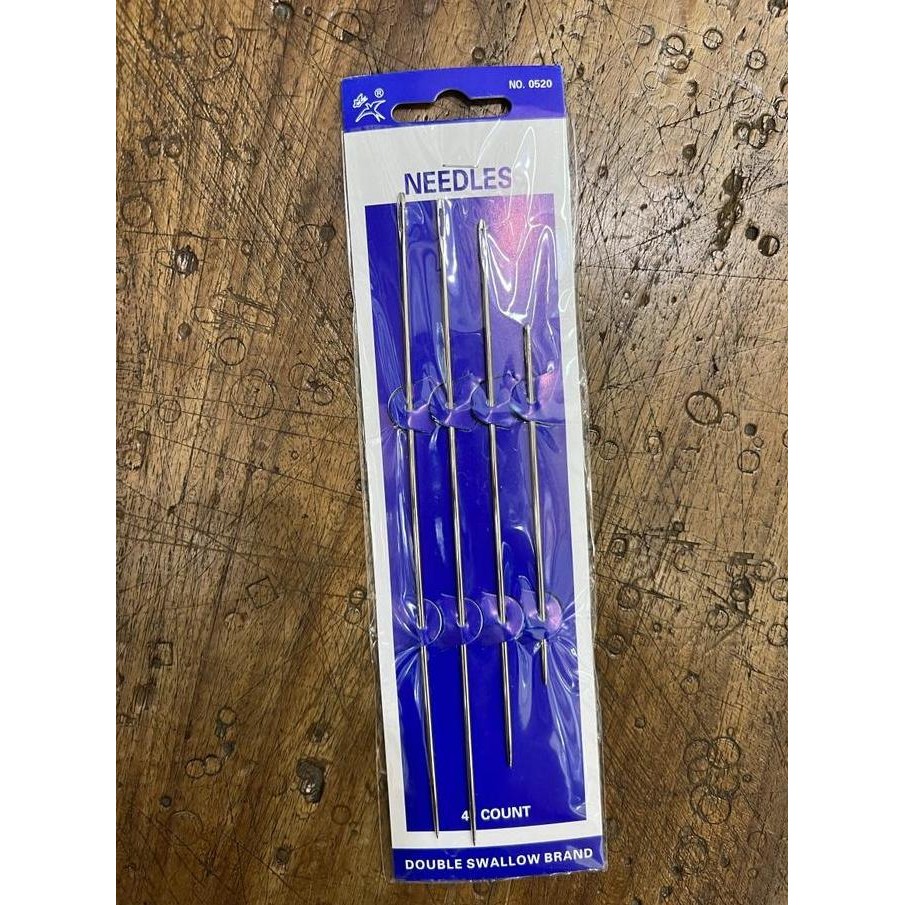 ~~~] Jarum Jahit Tangan Panjang 18cm Jarum Boneka Kasur Bantal