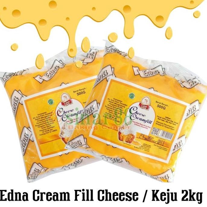 

cusss order] Selai Edna Creamfill Cheese / Keju 500gr