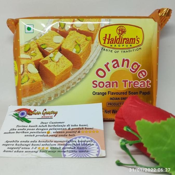 

paling diminati] SOAN PAPDI ORANGE TREAT